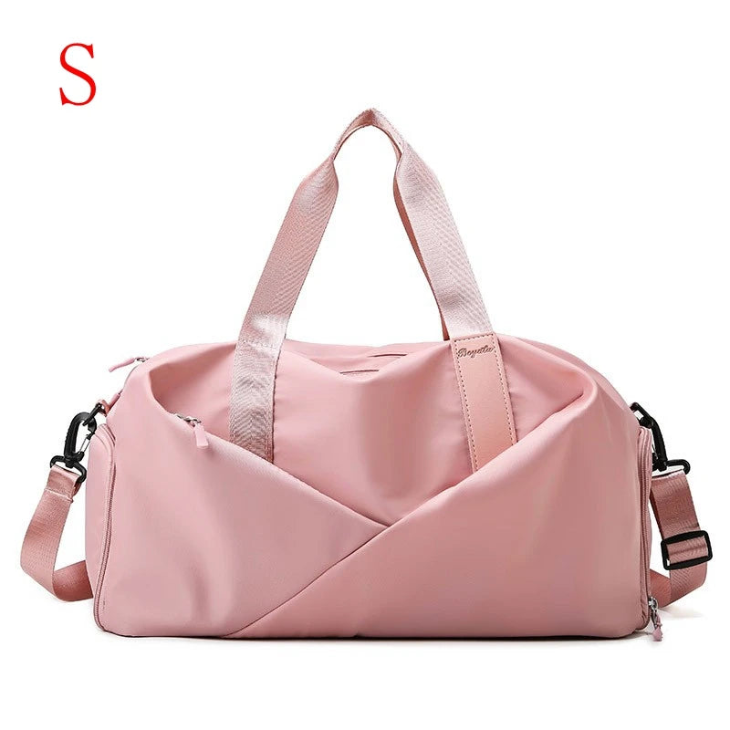 Women Gym Bag Sports Travel Dry Wet Bag Handbags Multifunction Swimming