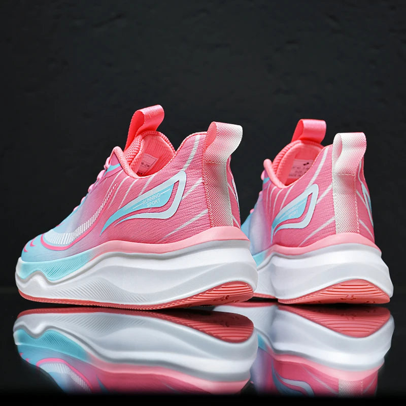 Men's and Women's Sports Shoes, Hollow-Out Shock Absorbing Shoes