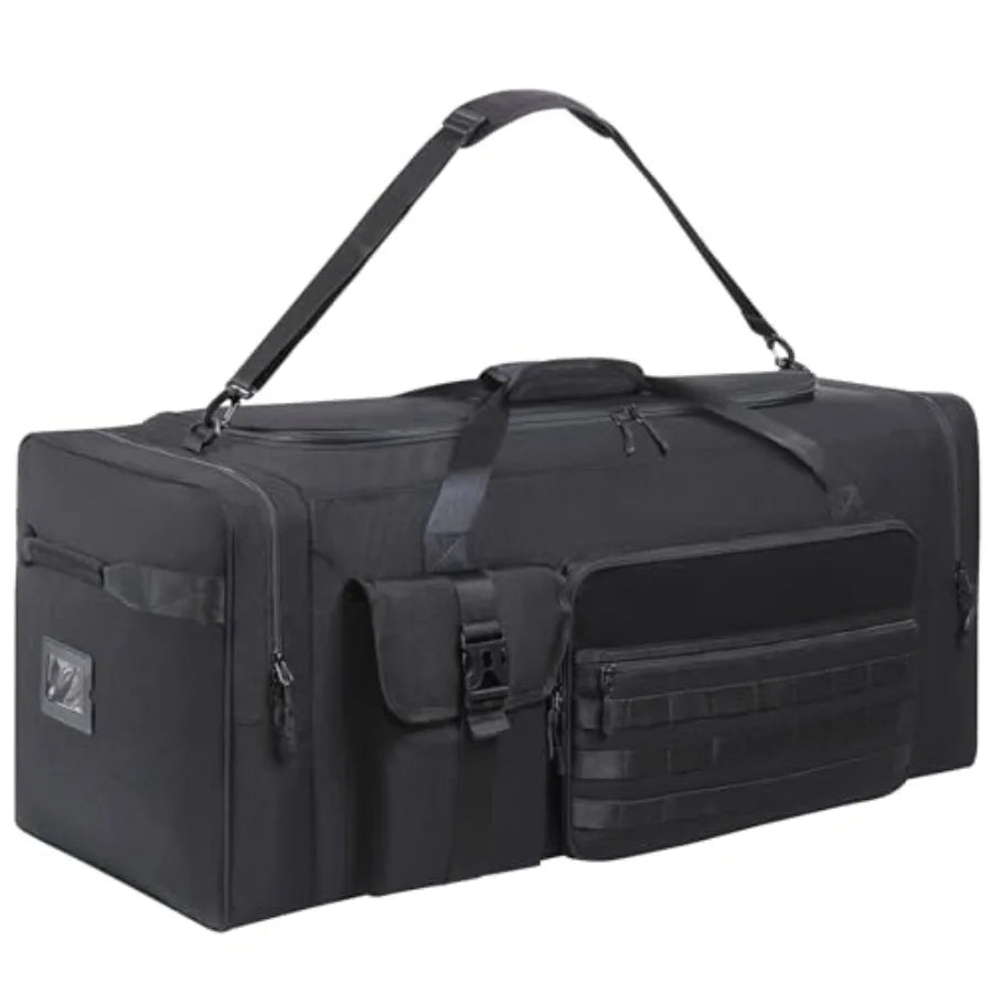 Heavy Duty Sports Gym and Travel Duffel Bag - Oversized Equipment Gear Bag