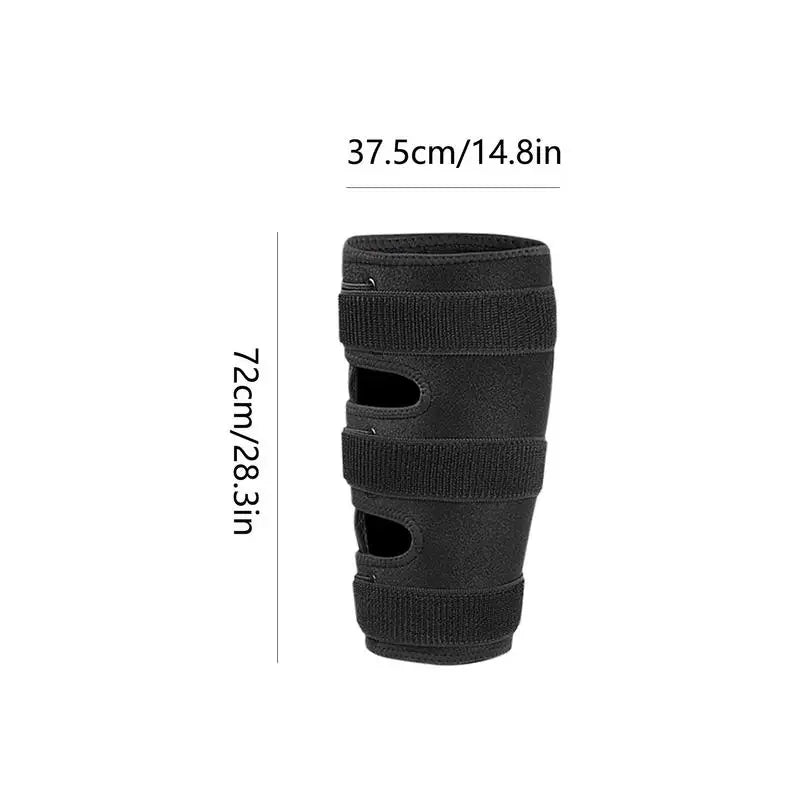 Adjustable Shin Wrap Unisex Calf Protector Brace Wrap Multi-Layer Material