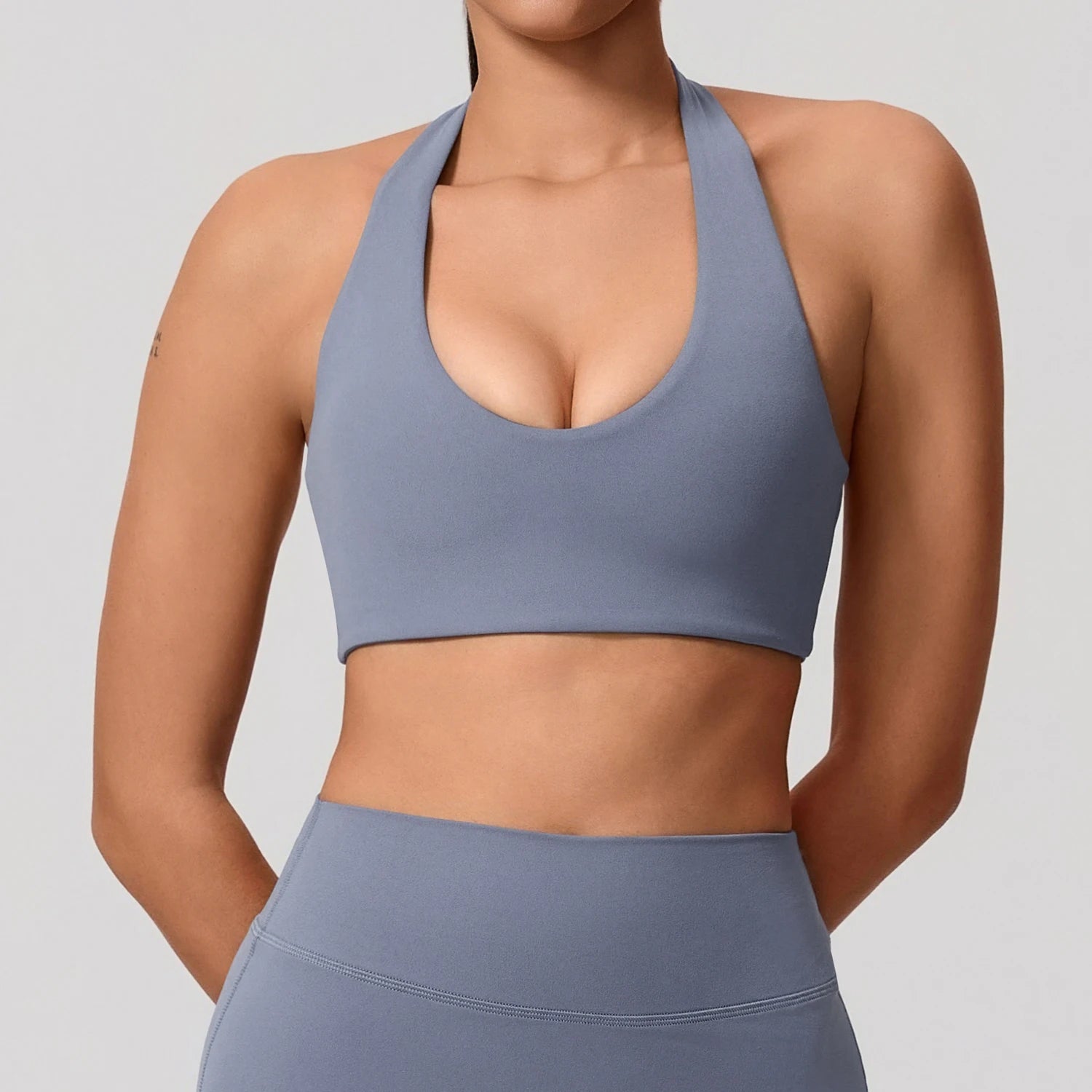 Hearuisavy Summer Sports Bra Women's Gym Underwear Push Up Pilates Yoga Bra