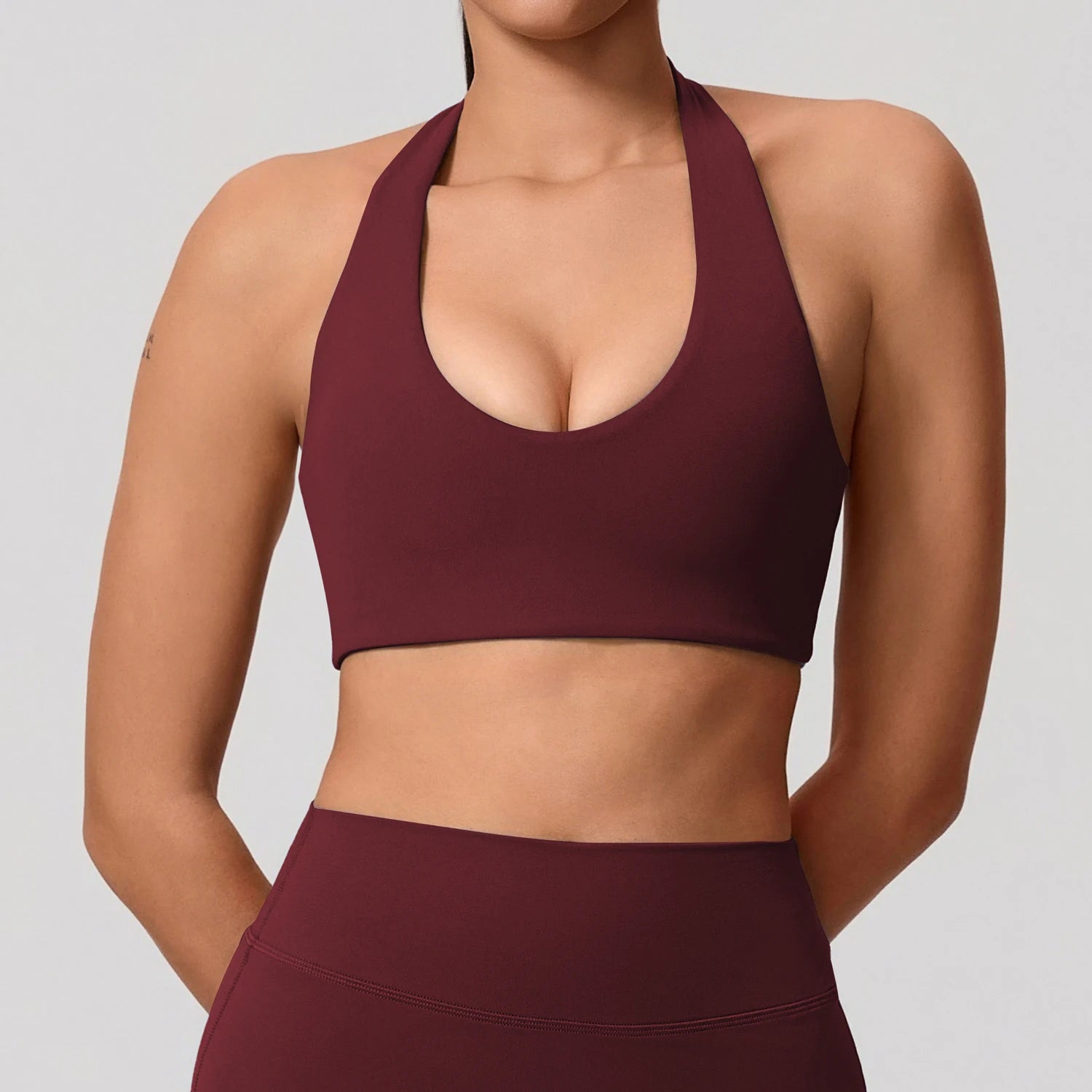 Hearuisavy Summer Sports Bra Women's Gym Underwear Push Up Pilates Yoga Bra