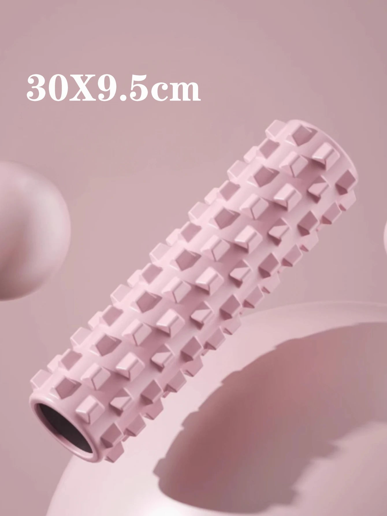 Crescent Solid foam axis 45*13cm yoga post ideal for fitness, yoga, Pilates