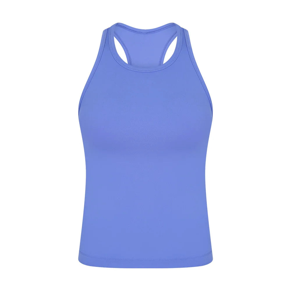 OHSUNNY Women Workout Tank Tops Sleeveless High Neck Racerback Summer
