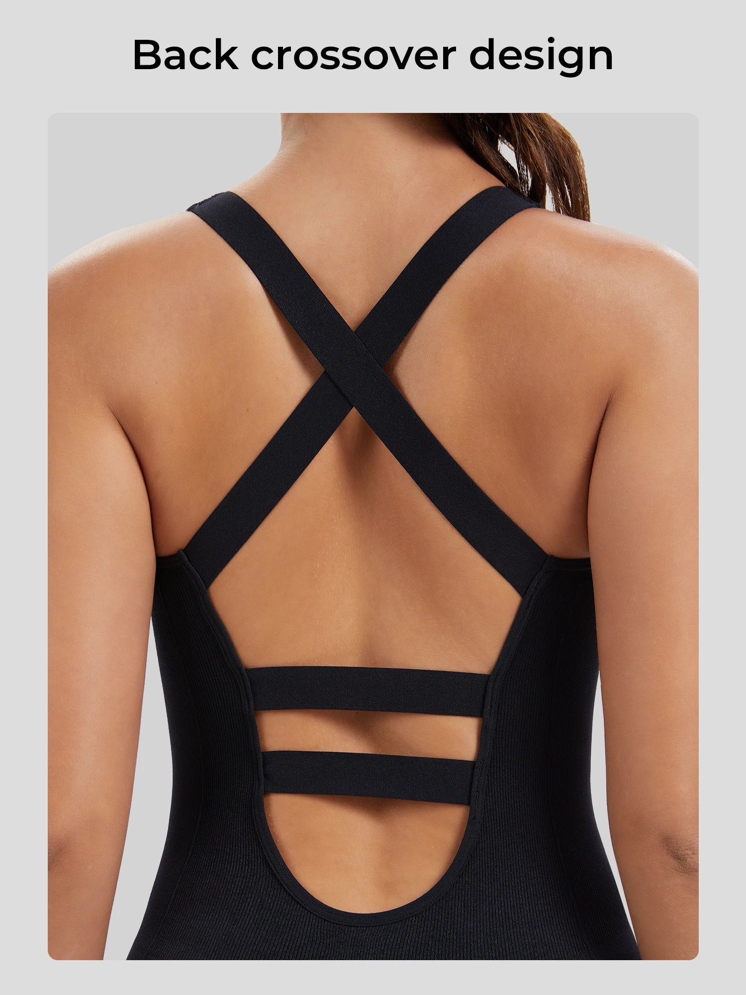 Knit Booty Lifting Bodysuit, Quick-Dry Running Yoga Outfit, Sport Pilates Gear