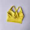 Women's Shock-Absorbing Yoga Sports Bra Summer Fitness Gathered Breasts