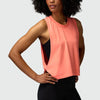 Women Solid Running Vest Fitness Crop Top Sleeveless Yoga Shirts Breathable