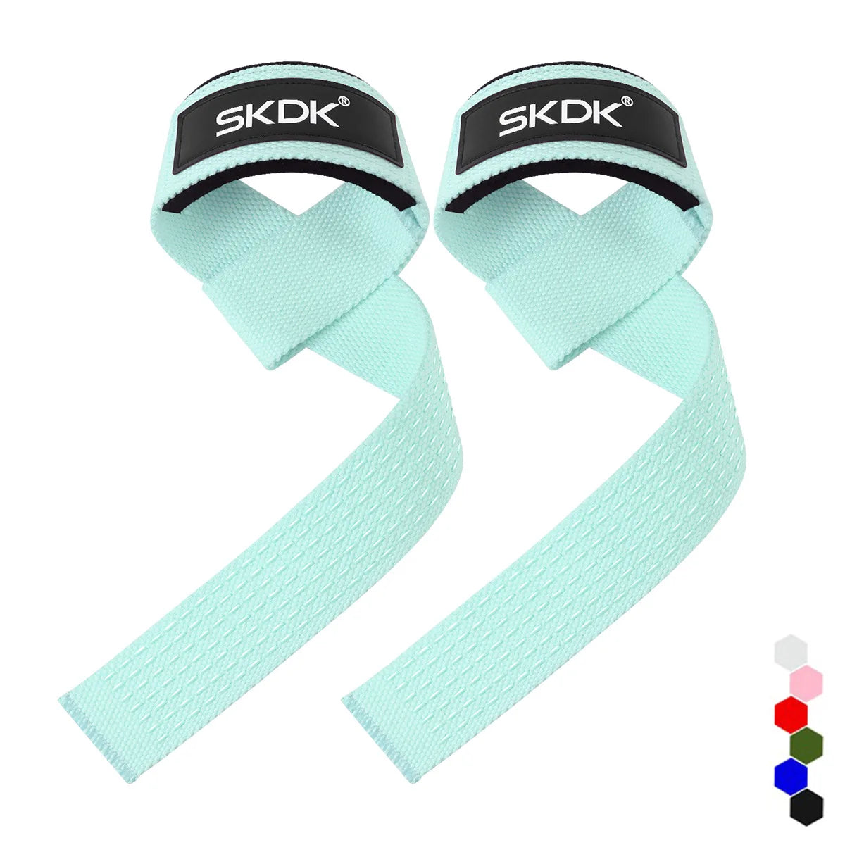 Weightlifting Wrist Straps Strength Training Adjustable Non-slip Gym Fitness