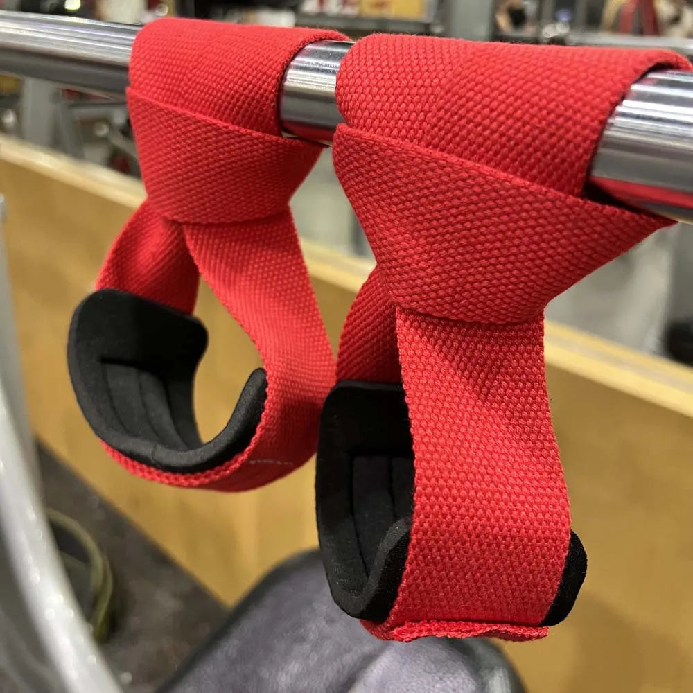 Gym Lifting Straps Barbell Deadlift Booster Belt Fitness Anti-slip Hand Wraps