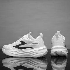 Men's Women Mesh Upper Breathable Running Shoes Soft Shock Absorbing